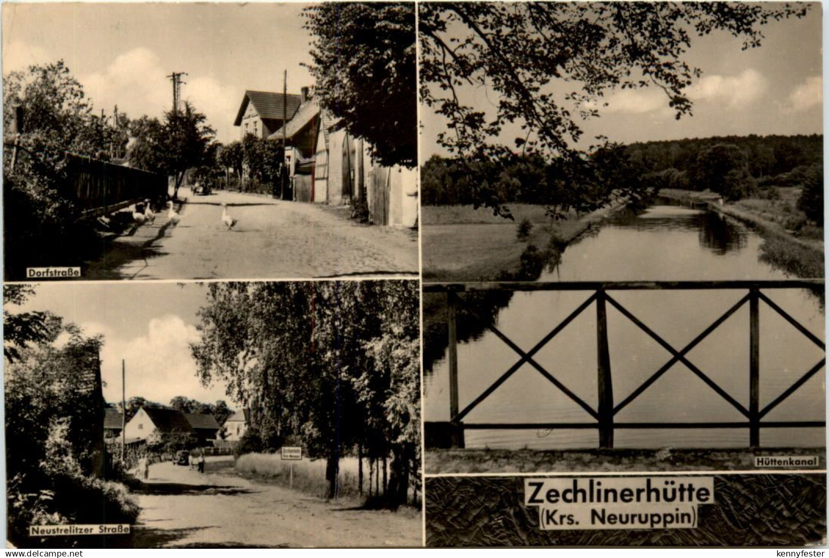 Zechlinerhütte Krs. Neuruppin, div. Bilder