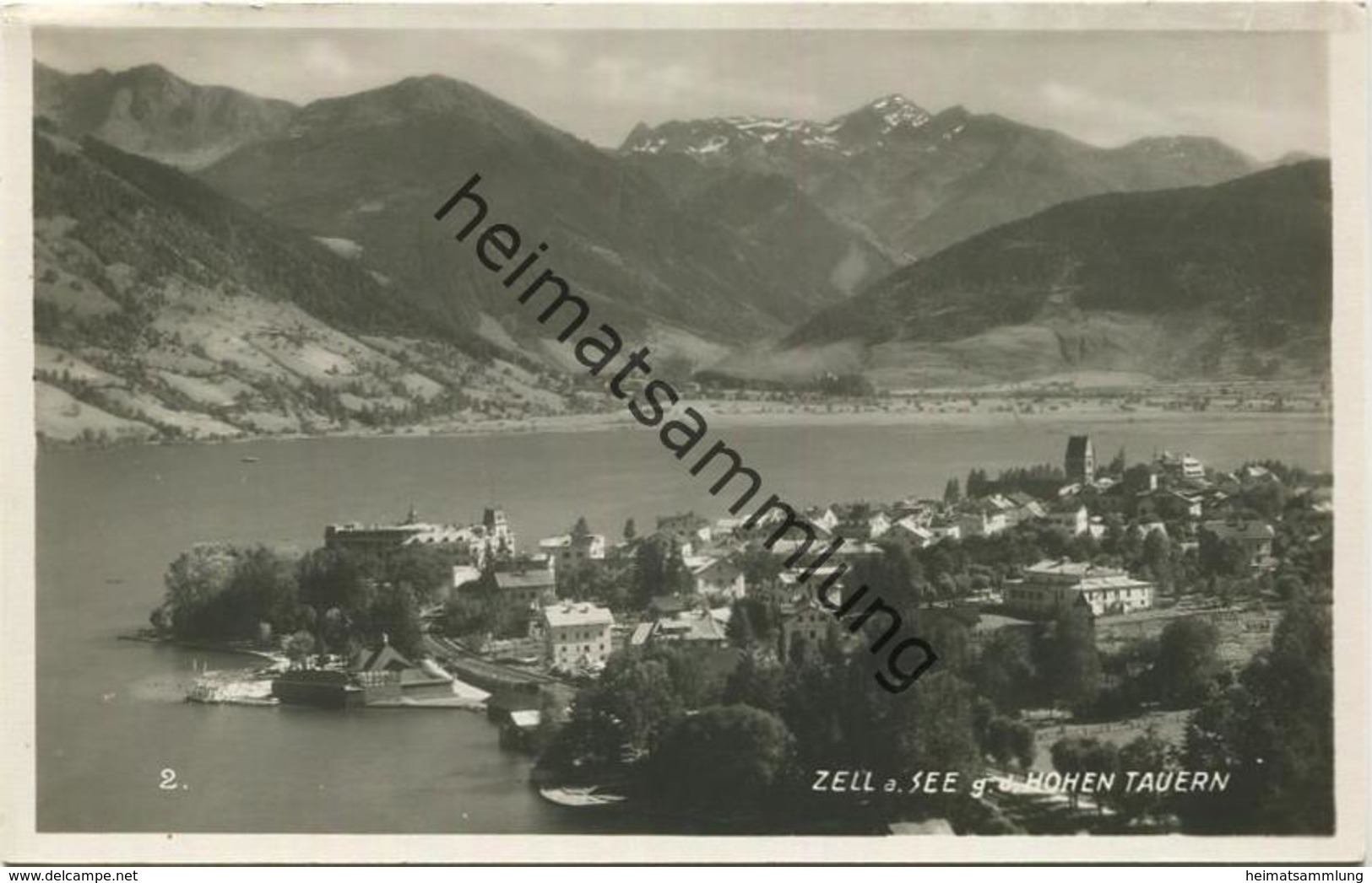 Zell am See - Foto-AK - Verlag Karl Haldinger Zell am See 1929