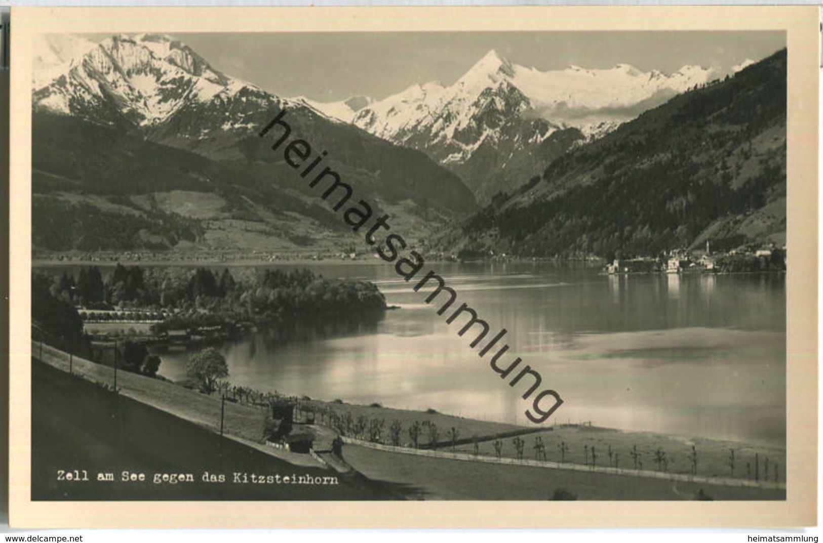 Zell am See - Kitzsteinhorn - Foto-Ansichtskarte