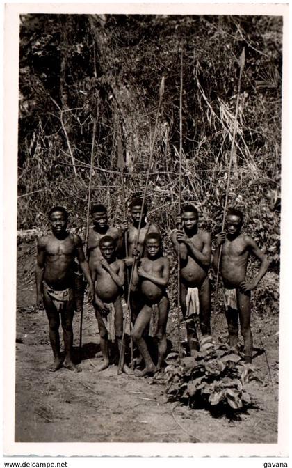 BANGUI - Chasseurs Babinga (Pygmés)