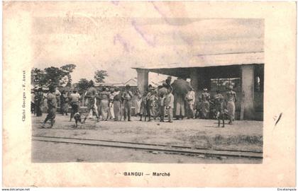 CPA  Carte Postale République Centrafricaine Bangui Marché    VM87234ok