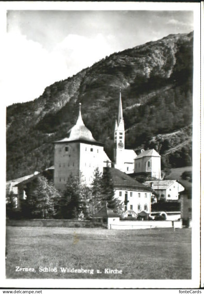 Zernez Zernez Schloss Wildenberg Kirche