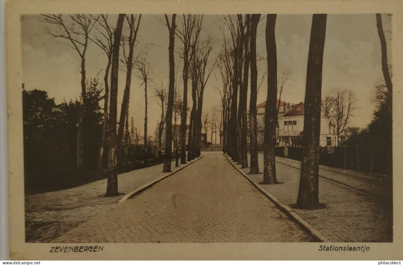 Zevenbergen (N-Br.) Stationslaantje 1931