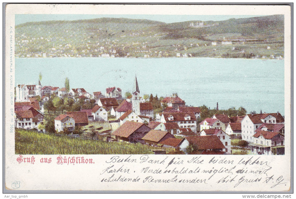 ZH RÜSCHLIKON 1901-10-17 Rüschlikon Foto Künzli ZH