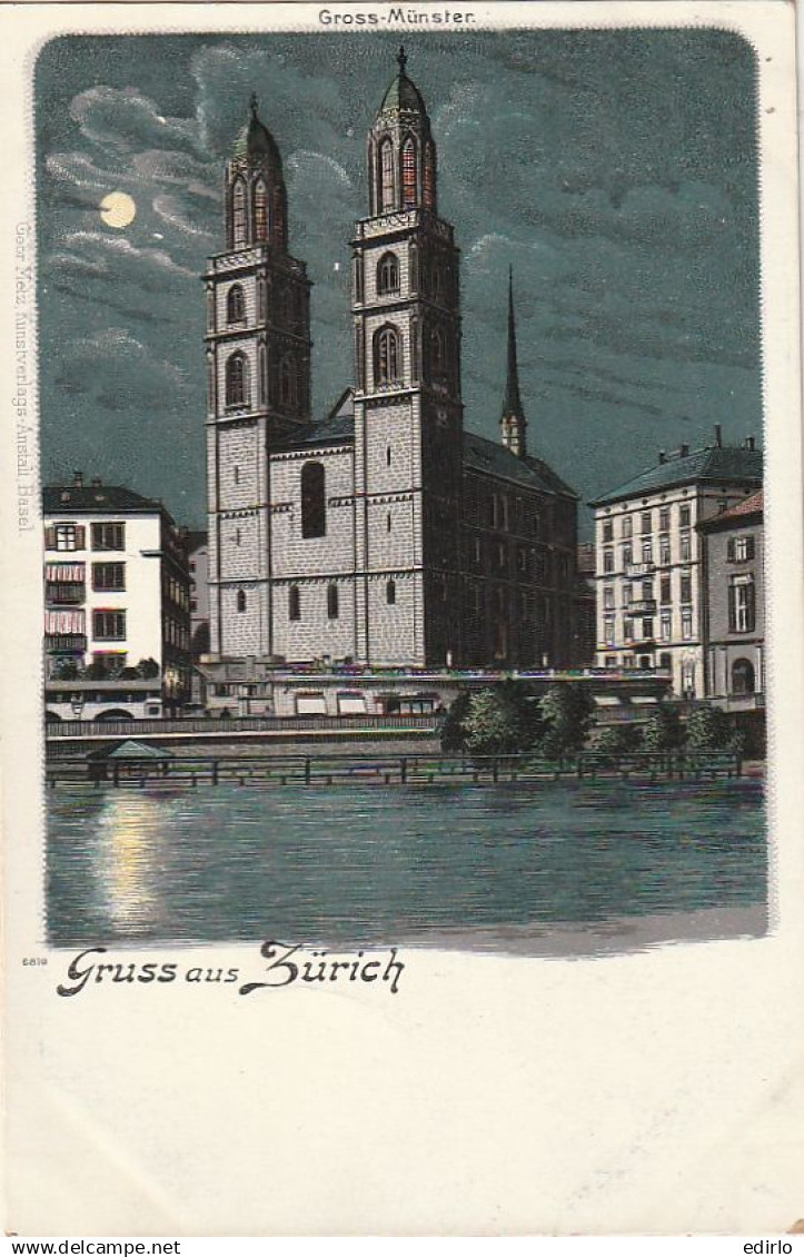 *** ZH ***   ZURICH  GRUSS AUS ZURICH  unused - TTBE