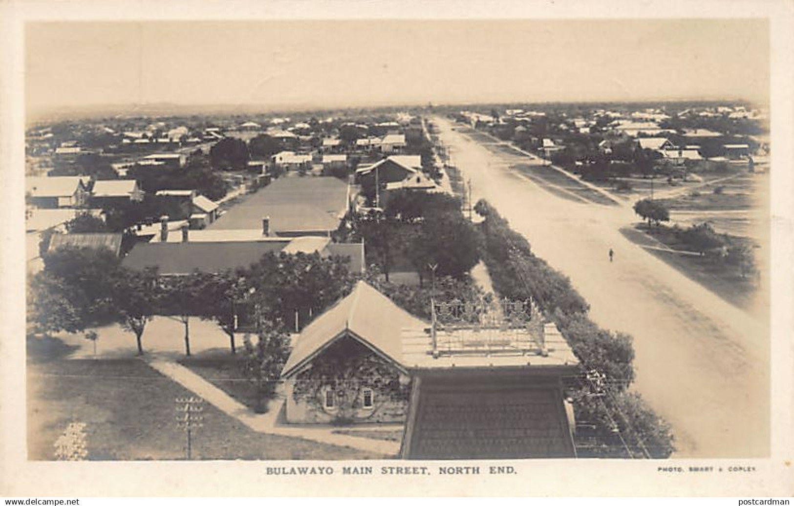 Zimbabwe - BULAWAYO - Main street, North End - REAL PHOTO - Publ. Smart & Copley's