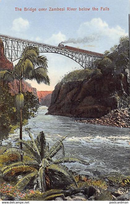 Zimbabwe - The bridge over Zambesi river below the falls - Publ. G.B. & Co. 197