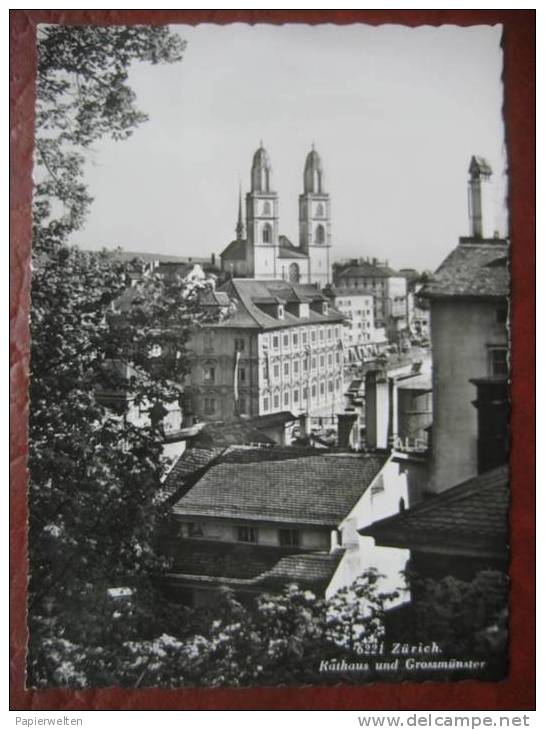 Zürich - Rathaus und Grossmünster