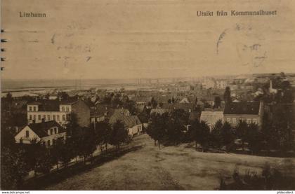 Zweden (Limhamn) Utsikt Fran Kommunalhuset 1915