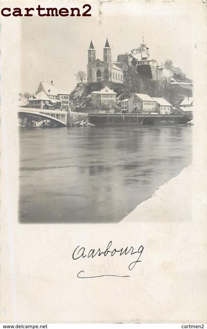 CARTE PHOTO AARBOURG ARGOVIE SUISSE SWITZERLAND