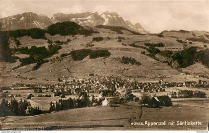 13881204 Appenzell IR Appenzell mit Saentiskette Appenzell IR