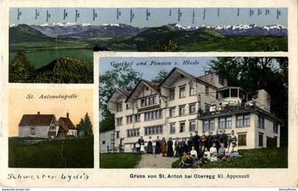 Gruss vom St. Anton - Oberegg - Gasthof zum Rössle