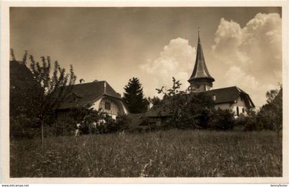 Aeschi - Kirche und Pfarrhaus