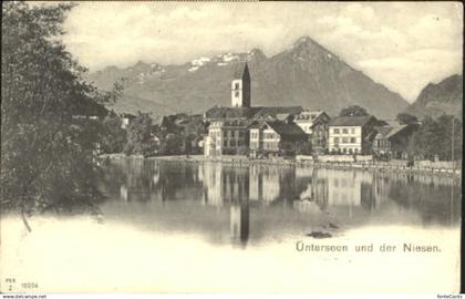 10581726 Unterseen Unterseen bei Interlaken x 1909