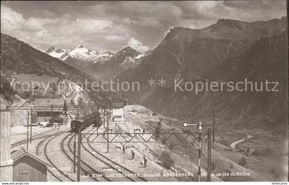 12159542 Loetschbergbahn Station Ausserberg Loetschbergbahn