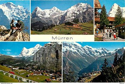 Suisse - BE Berne - Murren - Multivues - CPM - Carte Neuve - Voir Scans Recto-Verso