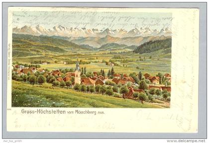 AK BE Grosshöchstetten 1902-08-13 Litho Verlag Bazar #8175