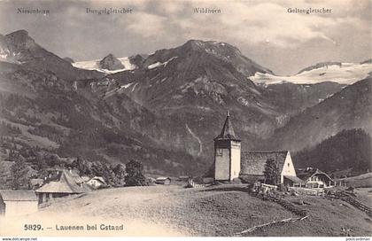 LAUENEN BEI GSTAAD (BE) Kirche - Verlag Phototypie Co 5829