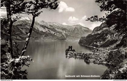 SUISSE - Isertwald mit Brienzer Rothorn - vue sur une partie de la ville - Carte Postale Ancienne