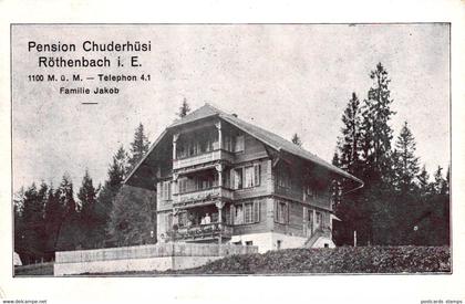 Röthenbach i. E. , Pension Chuderhüsi, 1923