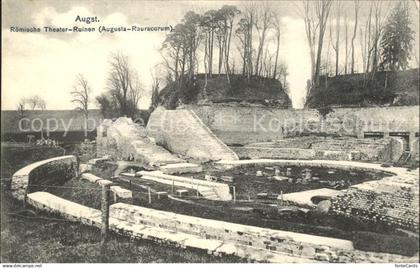 11755463 Augst Roemische Theater-Ruine Augusta Raurica Augst