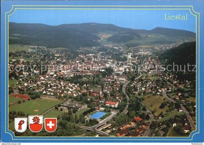 12455465 Liestal Fliegeraufnahme Liestal