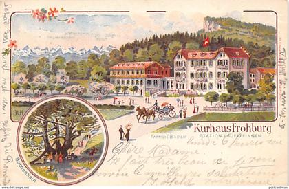 Schweiz - Läufelfingen (BL) Kurhaus Frohburg - Litho - Verlag Trinbach-Olten