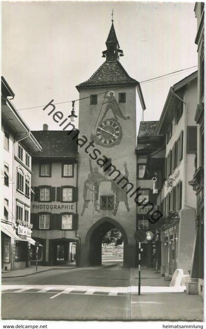 Liestal - Ober Tor - Foto-AK - Verlag C. Grauwiller Liestal