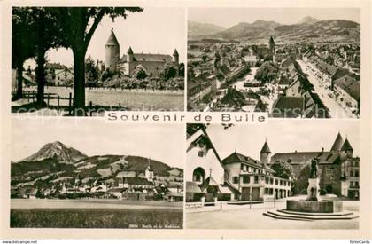 13738367 Bulle FR Chateau Panorama Brunnen Bulle FR