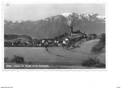 Châtel Saint-Denis et le Gramont.