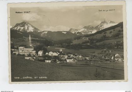 SUISSE - FRIBOURG - CHATEL SAINT DENIS