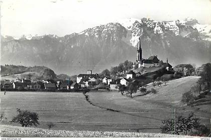 suisse -ref D06- suisse - chatel saint denis - chatel st denis - et le grammont  -carte bon etat