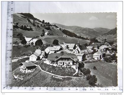 CPSM Suisse - En avion au-dessus de...  Crésuz (Gruyère)