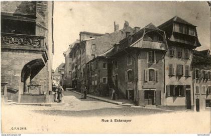 Rue a Estavayer