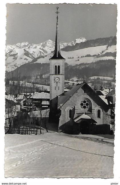 SUISSE - NEIRIVUE en hiver