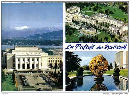 Carte Postale   Suisse Genève  palais des nations trés beau plan BT4