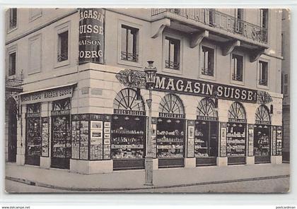 Suisse - Genève - Carte pub Magasin Suisse - C.Goerg - 19 Grand Quai - Ed. inconnu