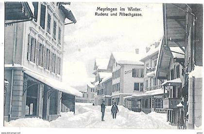 SUISSE - MEYRINGEN IM WINTER