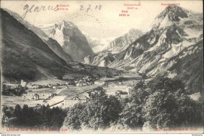 10892233 Linthal Glarus Linthal Selbsanft Gemmistock Kammerstock x