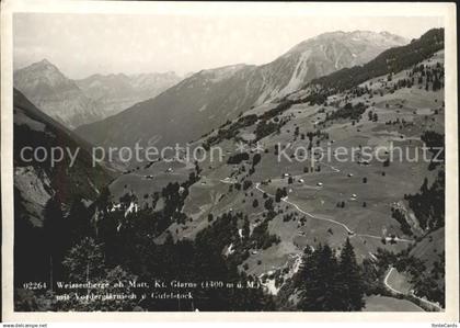 11631496 Matt Weissenberge mit Glaernisch und Gufelstock Alpenpanorama Matt