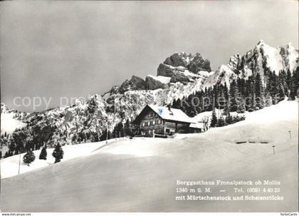 11878515 Mollis Berggasthaus Fronalpstock Muertschenstock Mollis