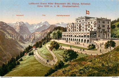 13832789 Braunwald GL Grand Hotel Braunwald Panorama Braunwald GL