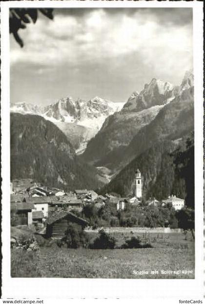 10568018 Soglio Soglio  ungelaufen ca. 1955 Soglio