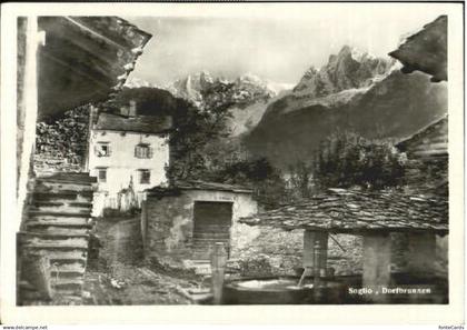 10569206 Soglio Soglio Brunnen x 1947 Soglio