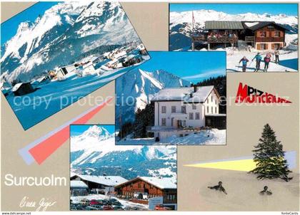 12802672 Surcuolm Skigebiet Piz Mundaun