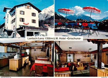 13889103 Lantsch Lenz GR Hotel Grischuna Terrasse Gastraeume