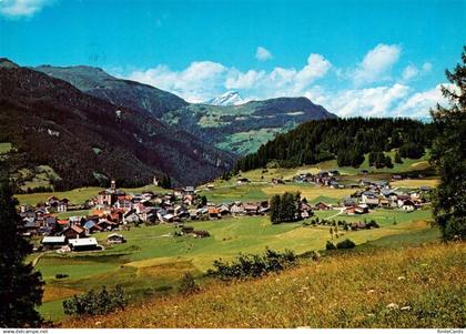 13901471 Lantsch Lenz GR Panorama Blick gegen Mutten und Piz Beverin