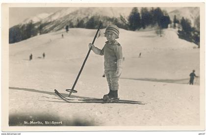 SAINT MORITZ - Ski Sport - Jeune Enfant