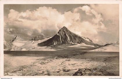 SUISSE - Scesaplana - Montagne enneigée  - Carte Postale Ancienne