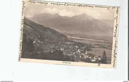 UNTERVAZ (SUISSE) 12825  VUE PANORAMIQUE       1928